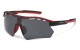 X-Loop Polarized Wrap Sunglasses pz-x3718