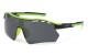 X-Loop Polarized Wrap Sunglasses pz-x3718