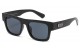 Locs Sunglasses Polished Black 91026-bk