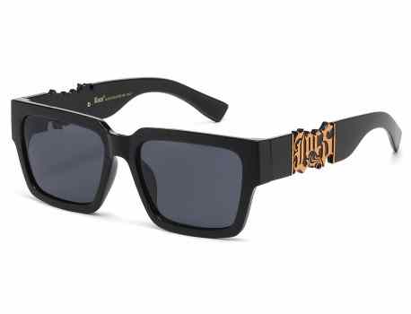 Locs Large Square Sunglasses loc-xxl91255-bk