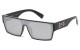 Locs Panel Wrap Sunglasses loc91154-bk