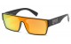 Locs Panel Wrap Sunglasses loc91154-bk