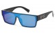 Locs Panel Wrap Sunglasses loc91154-bk