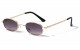 Metallic Oval Sunglasses m10729 