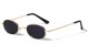 Metallic Oval Sunglasses m10729 
