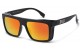 Locs Mirror Square Sunglasses loc91326-bkcm