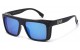 Locs Mirror Square Sunglasses loc91326-bkcm