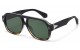 Manhattan Polarized Wood Aviators pz-mh88040