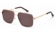 Polarized Square Metallic Aviator pz-av5227