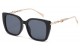 Rhinestone Square Frame Sunglasses rs2105