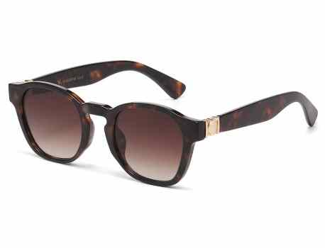 Hybrid Rounded Square Frame Sunglasses vg29323
