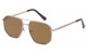 Air Force Square Metallic Silver Aviator av5228