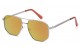 Air Force Square Metallic Silver Aviator av5228