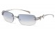 Giselle Metallic Rimless Sunglasses gsl28313
