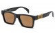 Locs Mirror Lens Sunglasses loc91323-bkcm
