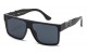 Locs Bold Black Square Sunglasses loc91324-bk