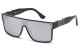 Locs Mirror Lens Sunglasses 91324-bkcm