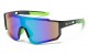 Xloop Sports Shield Sunglasses x3632-bkrnb