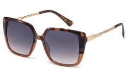 VG Metallic  Square Frame Sunglasses vg29741