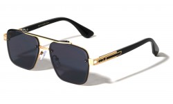 Metallic Square Aviators av-1731