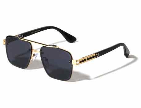 Metallic Square Aviators av-1731