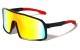 Mirrored Sports Shield Sunglasses bp0324-cm