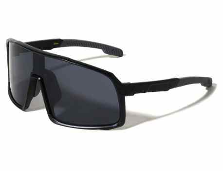 Mirrored Sports Shield Sunglasses bp0324-cm