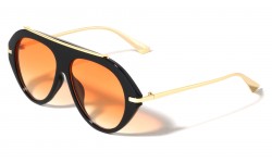 Metal Frame Classic Aviators Sunglasses av-1715