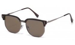 Classic Metallic Square Sunglasses 713102