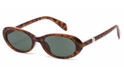 Giselle Slim Oval Frame Sunglasses gsl22757