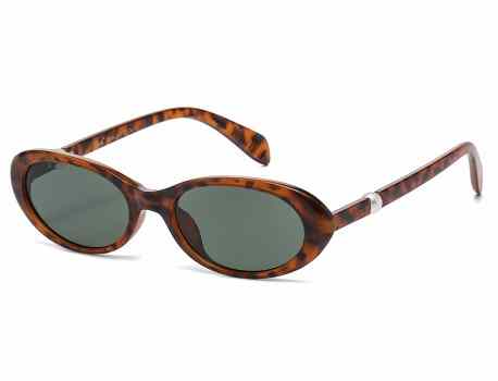 Giselle Slim Oval Frame Sunglasses gsl22757