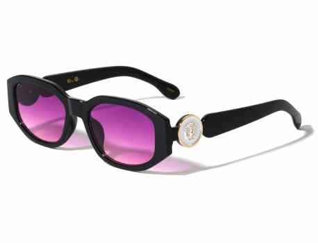 Lion Head Geometric Frame Sunglasses lh-p4109