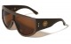 Lion Head Oversized Shield Sunglasses lh-p4133