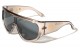 Lion Head Oversized Shield Sunglasses lh-p4133