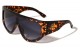 Lion Head Oversized Shield Sunglasses lh-p4133