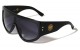 Lion Head Oversized Shield Sunglasses lh-p4133