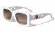 Lion Head Wide Butterfly Frame Sunglasses lh-p4086