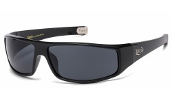 Locs Oversized Wrap Sunglasses loc-xxl91269-bk