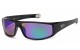Locs Mirrored Lens Sunglasses loc-xxl91269-bkcm
