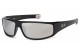 Locs Mirrored Lens Sunglasses loc-xxl91269-bkcm
