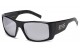 Locs Color Mirrored Lens Shades loc-xxl91319-bkcm