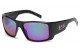 Locs Color Mirrored Lens Shades loc-xxl91319-bkcm