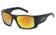Locs Color Mirrored Lens Shades loc-xxl91319-bkcm