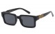 Locs Black Square Sunglasses locs91302-bk