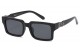 Locs Black Square Sunglasses locs91302-bk