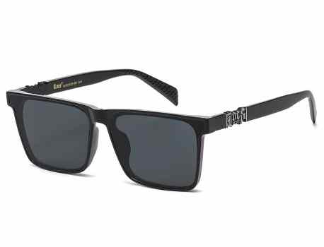 Locs Black Square Sunglasses loc91329-bk