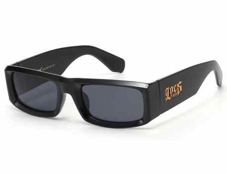 Locs Black Square Sunglasses loc91335-bk