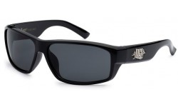 Locs Black Wrap Sunglasses loc91332-bk