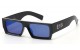 Locs Square Frame Sunglasses loc91321-bkcm
