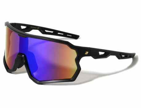 Ink Splatter Rimless Shield Sunglasses p30418